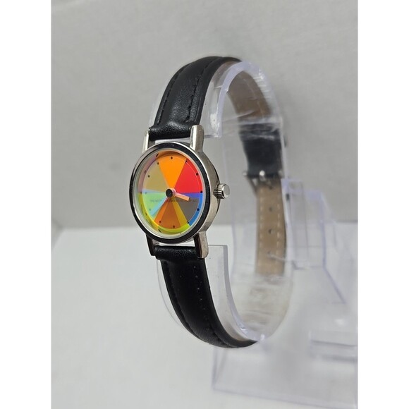 The Metropolitan Museum of Art MMA Color Wheel Rainbow Quartz Watch New Battery - Picture 2 of 12